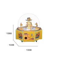 Buy cheap 4 People Candy Arcade Machine Capsule Toy Game Machine Customizable product