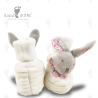 Buy cheap Comfortable Plush Baby Shoes 9cm Infant Baby Warm White Rabbit Shoes from wholesalers