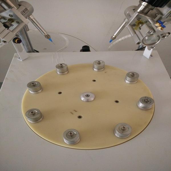 Buy cheap Two Heads Glue Dispensing Machine 220V Auto Dispenser Machine For Led Bulb Production from wholesalers