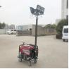 Buy cheap Manual Operation 3.2kw Portable Light Tower Wind Resistance Power 6m/S from wholesalers