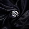 Buy cheap 5mm-20mm VVS1 White Round Cut Loose Moissanite Stone Heat Treated for Stud Earrings from wholesalers