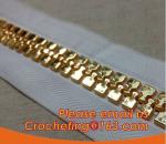 Early autumn brand new special metal zipper for fashionable garment designer