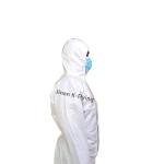 Elastic Wrist Medical Consumable Products , XL Full Body Coverall