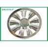 Buy cheap 8 Inch Golf Cart Wheel Covers SS 5 Spoke Hub Caps For Steel Wheels 330g from wholesalers
