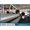Buy cheap High Voltage Galvanized Steel Pole Steel Pole / Q235 Galvanized Steel Pipe from wholesalers