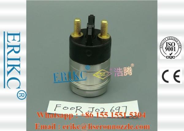 ERIKC Fuel Solenoid Valve F00RJ02697 Diesel Solenoid Valve Assembly F 00R J02