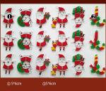 Christmas Theme Santa Claus Chocolate Mould , Edible Decorations Custom