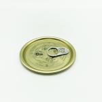 Full aperture Metal Can Tops , Canning Jar Lids Golden White Aluminum Color
