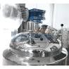 Buy cheap Sealed Type 500L Stainless Steel Mixing Tanks , Movable Cosmetic Mixing Equipment from wholesalers