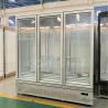 Buy cheap Supermarket Display Counter Commercial Refrigerator Upright Display Glass Door Fridge from wholesalers