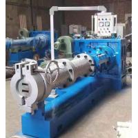 Buy cheap 3000 KG Cold Feeding Rubber Extruder Machine with Screw Rotational Speed of 0 product