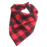 Buy cheap Small Medium Large Dogs Puppies Buffalo Plaid Dog Bandana 100% Cotton from wholesalers