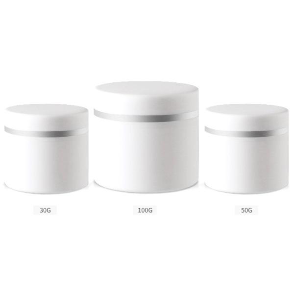 Buy cheap Cosmetic White Cream Jar , High Sealing Performance Empty Face Cream Jars from wholesalers