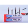Buy cheap R1.0 R2.0 Ball Nose End Mill , 2 Flute , Grain Size 0.6UM , TiSiN Coating 2mm to 4mm , Copper Colour from wholesalers