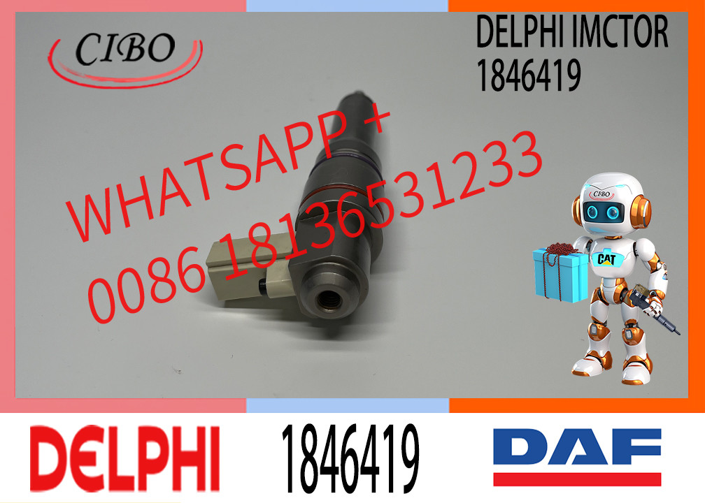 Genuine Brand New Neutral Smart EUI Injector BEBJ1A05002 BEBJ1A00202 1905001 1846419 For DAF MX XF105