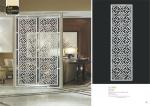 Stainless Steel Screen Partition Hotel Lobby Metal Designs Wall Decorative Panel