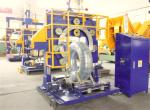 2.0kw Corrugated Coil Pipe Packing Machine Pipe Wrapping Machine