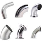 Stainless Steel 304 316 Pipe Fitting SR LR 90 Degrees 45 Degrees Street Welding