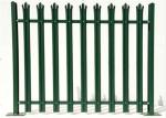 Buy cheap Durable W Section Green Palisade Fencing , Single Point Road Security Fence from wholesalers