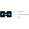 Buy cheap Mechanical 4 Core FTTH Drop Cable , Soft 4.0mm X 2.0mm Fiber Drop Cable from wholesalers