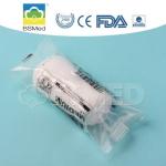 White Color Rolled Medical Wound Dressing Cotton Crepe Bandage CE Certification