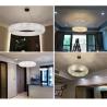Buy cheap Luxury Circle Crystal Chandelier For Living Room Led Home Decor Lamp large pendant light(WH-CY-190) from wholesalers