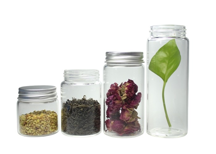 100ml 47*90mm Heat Resistant High Borosilicate Glass Vial Pot
