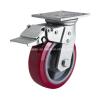 Buy cheap Edl 6" 420kg Plate Brake TPU Caster with High Load Capacity and Ball Bearing 7026-86 from wholesalers