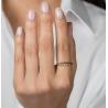 Buy cheap Stunning Baroque 14K Gold Gradient Twist 925 Sterling Silver Women's Ring Tarnish Free Jewelry from wholesalers
