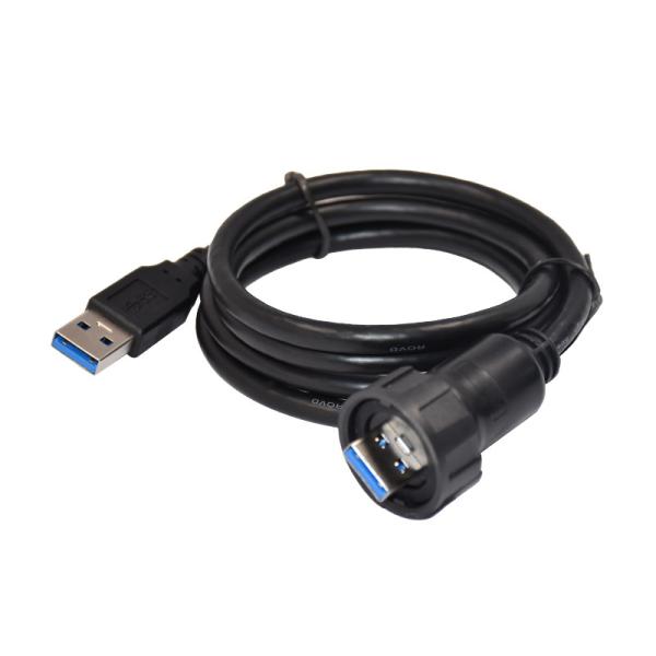 Buy cheap Waterproof Swift USB 3.0 Connector Types , IP68 USB Male Connector from wholesalers