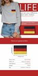 Hot Cutting 50% 75% 100% Embroidered National Flag Patches