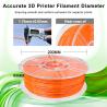 Buy cheap 3D Printing Filament Orange PETG Filament 1.75mm 1kg FDM Forming Technology from wholesalers
