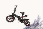 Adult Collapsible Electric Bike , Multi Functional Long Range Electric Bike
