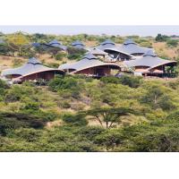 Buy cheap Prefab Outdoor Luxury Resort Tents Large Span High Dielectric Strength product