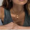 Buy cheap Womens Stainless Steel Layered Necklace Heart Pendant Necklace For Anniversary from wholesalers