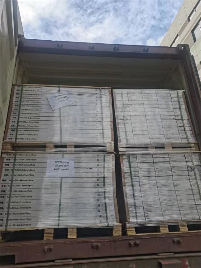Engineered Stone Composite Vinyl Flooring Plank 20 Mil Anti Bacterial