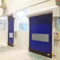 Buy cheap Dustproof Industrial Shutter Door Plastic Film High Speed Zipper IP 54 product