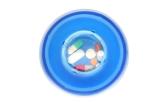 Random color creative travel cup with pill case for outdoor, Novel style