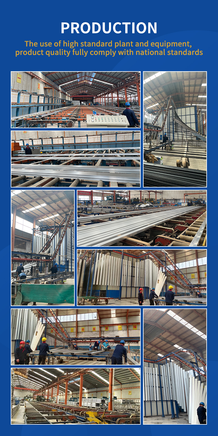 Customized T5 T6 6063 Aluminum Profile Import From with Customized Design