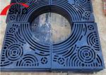 Outdoor Cast Iron Tree Grill Round Square For Street Tree Protection