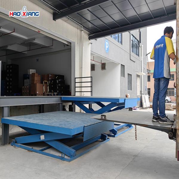 Buy cheap Anti Skid Fixed Scissor Lift Stationary Hydraulic Scissor Lift With 4m Lifting Stroke from wholesalers