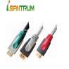 Buy cheap Dual calor HDMI to HDMI Cable Support 3D Ethernet from wholesalers