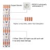 Buy cheap DC12V WS2815 RGBIC LED Pixel Strip Light Individually Addressable For Residential from wholesalers