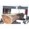 Buy cheap Large Wood Tree Cutting Horizontal Bandsaw Sawmill Machine For Sale from wholesalers