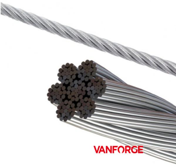 Buy cheap 7x19 Construction AISI 316 Stainless Steel Wire Rope For Ship / Offshore Platform from wholesalers