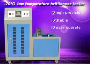 Wholesale Low Temperature Brittleness Tester Rubber Testing Instruments High Performance from china suppliers