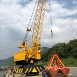 3-40 Ton Harbour Gantry Crane Lattic Boom Port Crane