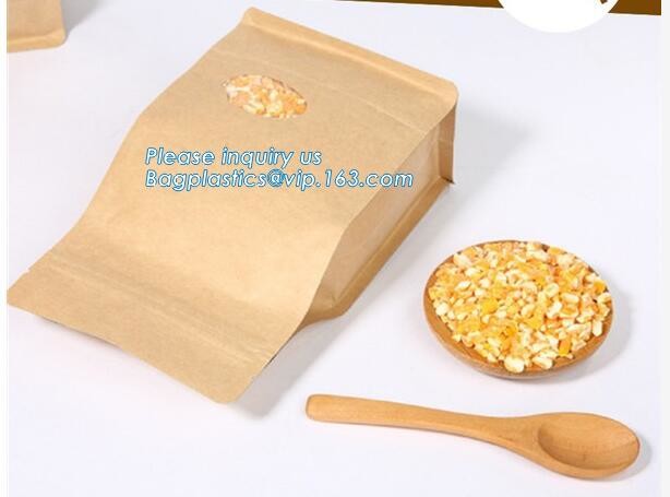 25kg kraft paper bag Cement,Flour,Rice,Fertilizer,Food,Feed Bag,customized logo printing durable moisture proof,bagease