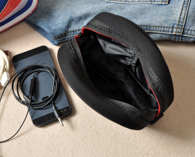 Wholesale Neoprene Portable Digital Storage Bag Cable Organizer Bag
