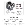 Buy cheap Durable Aftermarket Motorcycle Cylinder Kit GY6 125 For Honda Halma 125 Scooter from wholesalers
